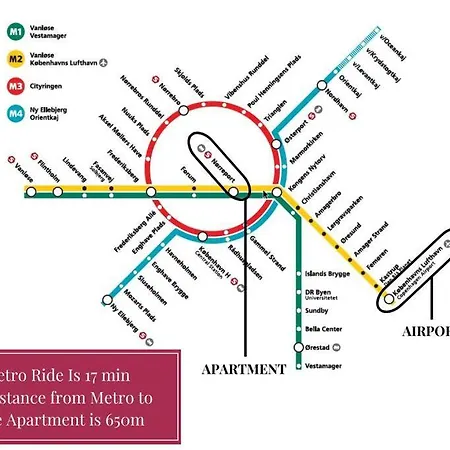 Апартаменты Boutique In Citycenter Копенгаген